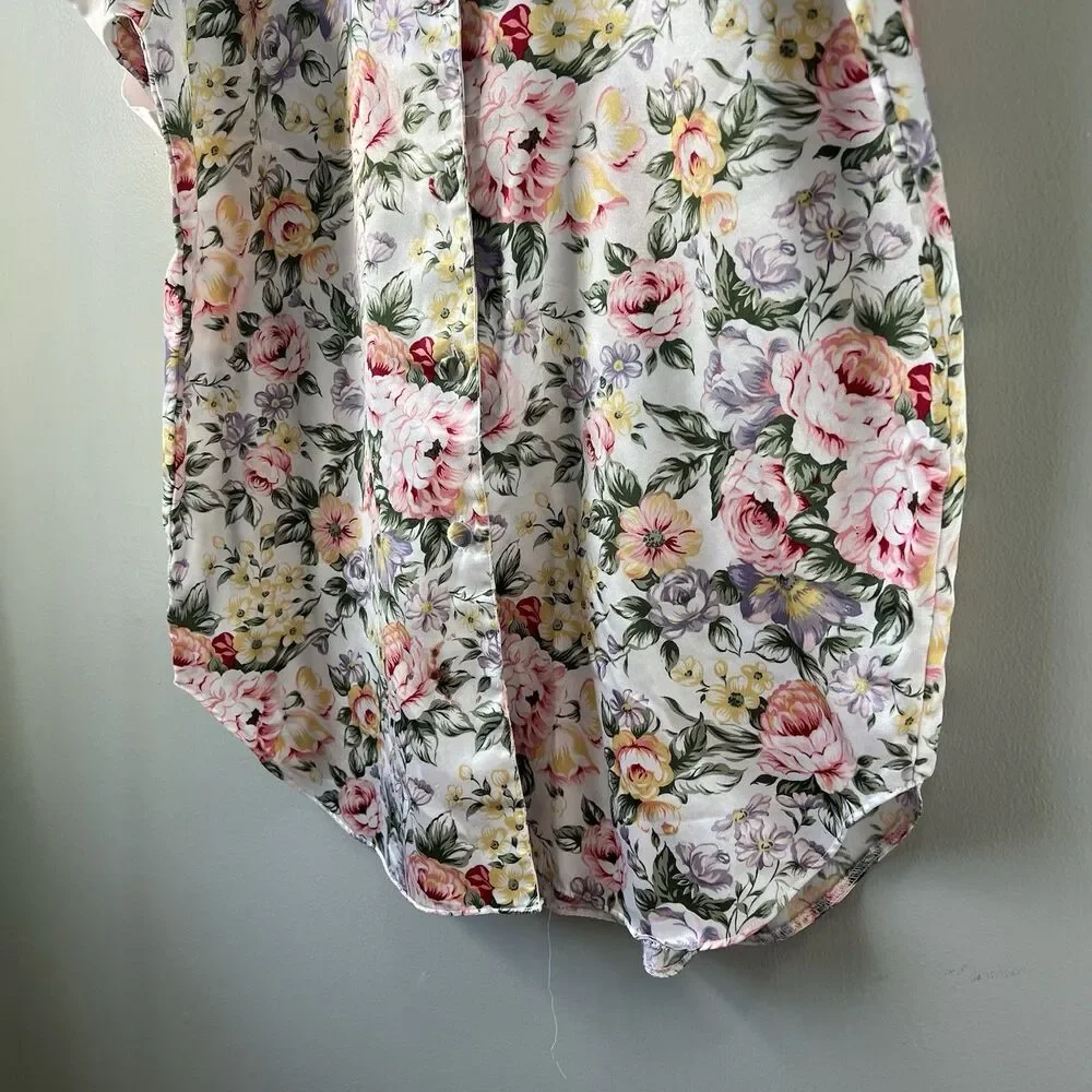 Kathryn floral satin